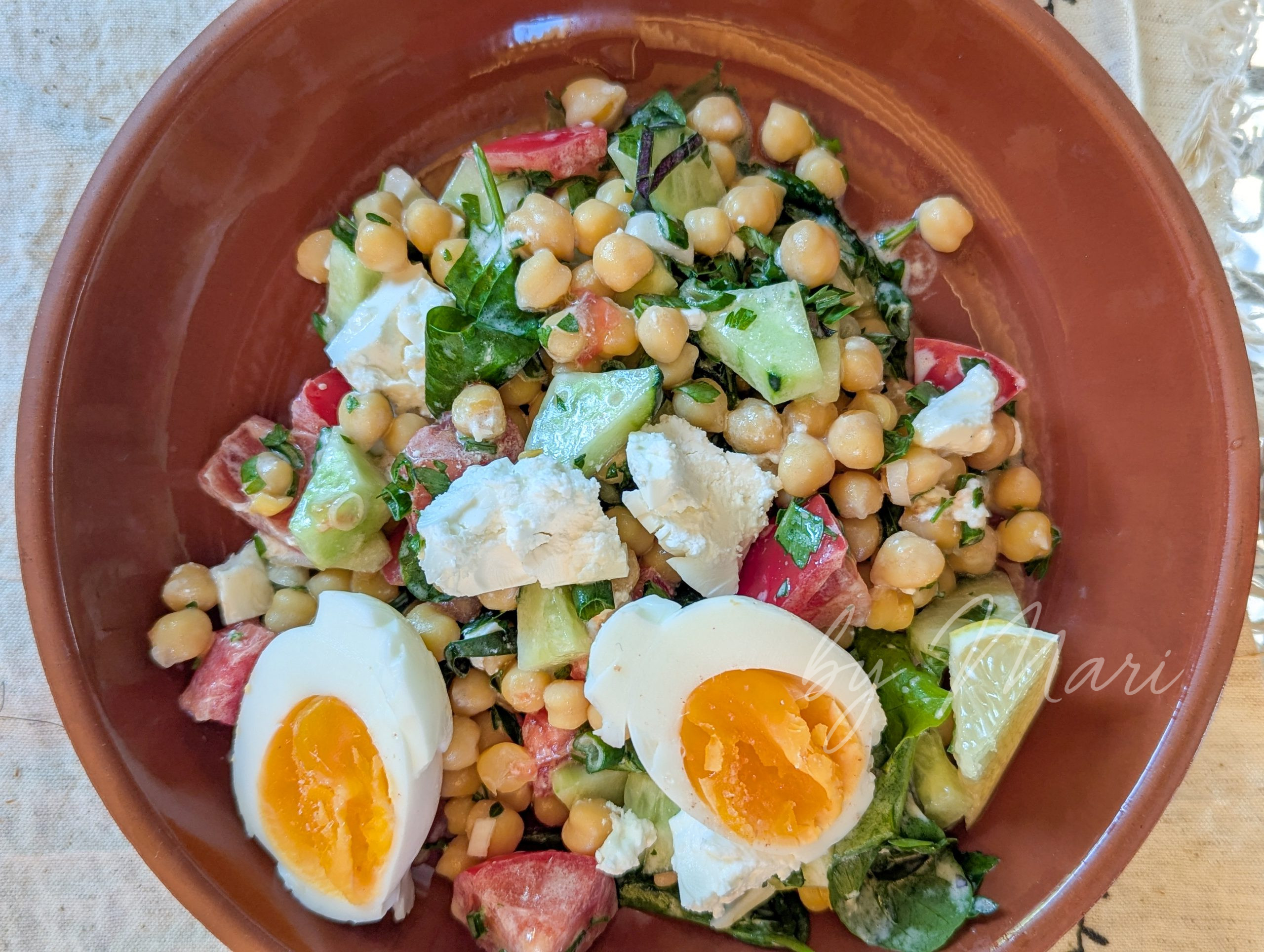 салат с нутом