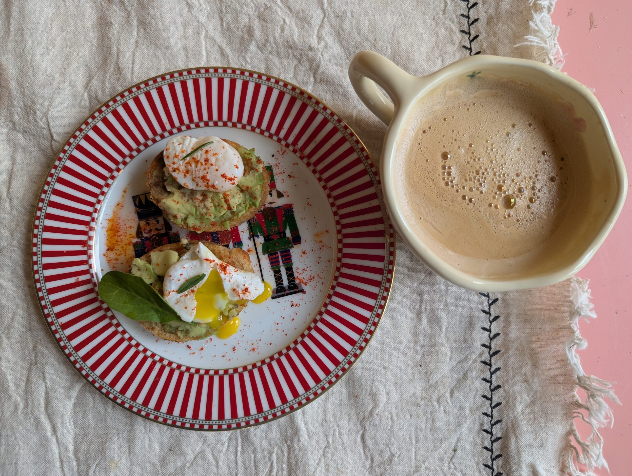 Тост с авокадо и яйцом пашот