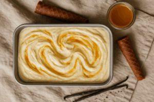 ванильное мороженое