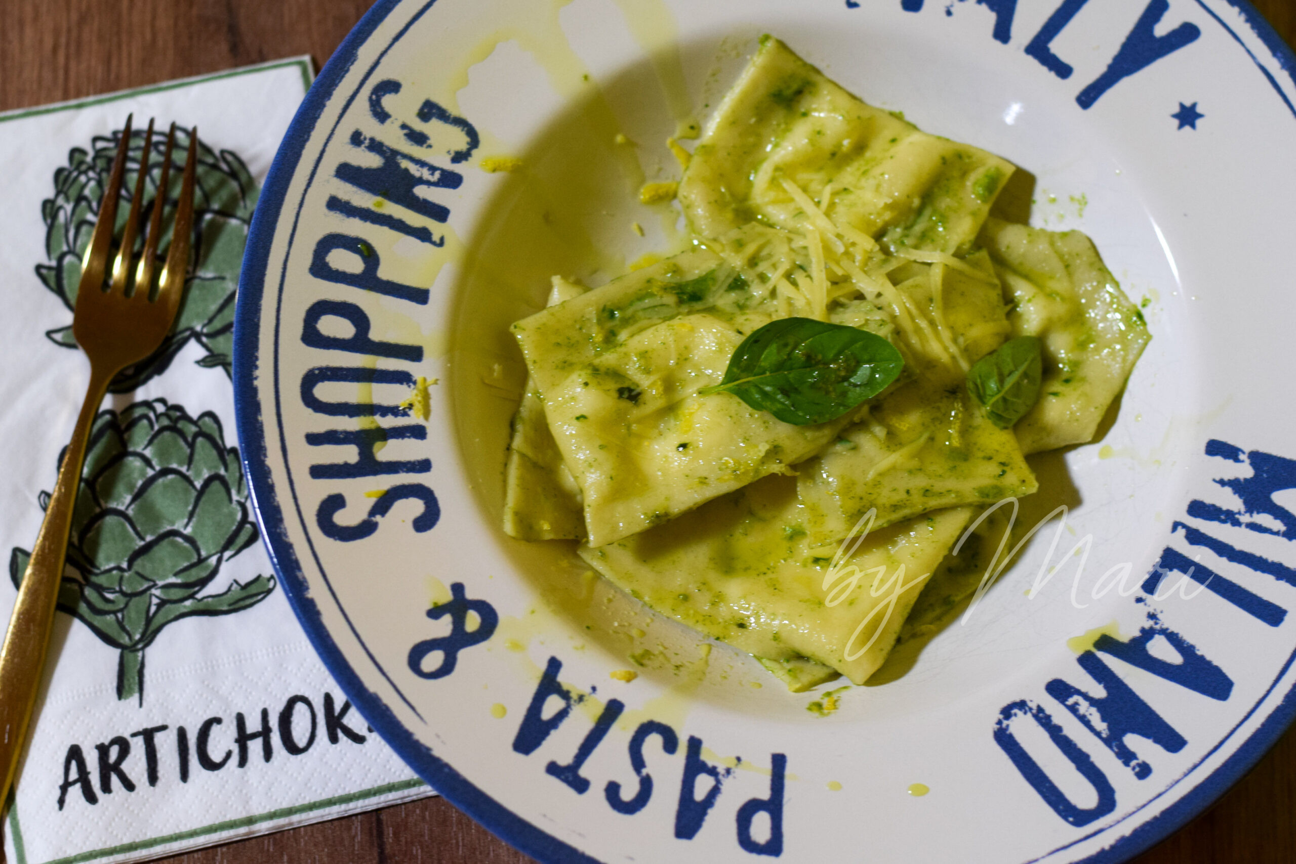 равиоли с рикоттой