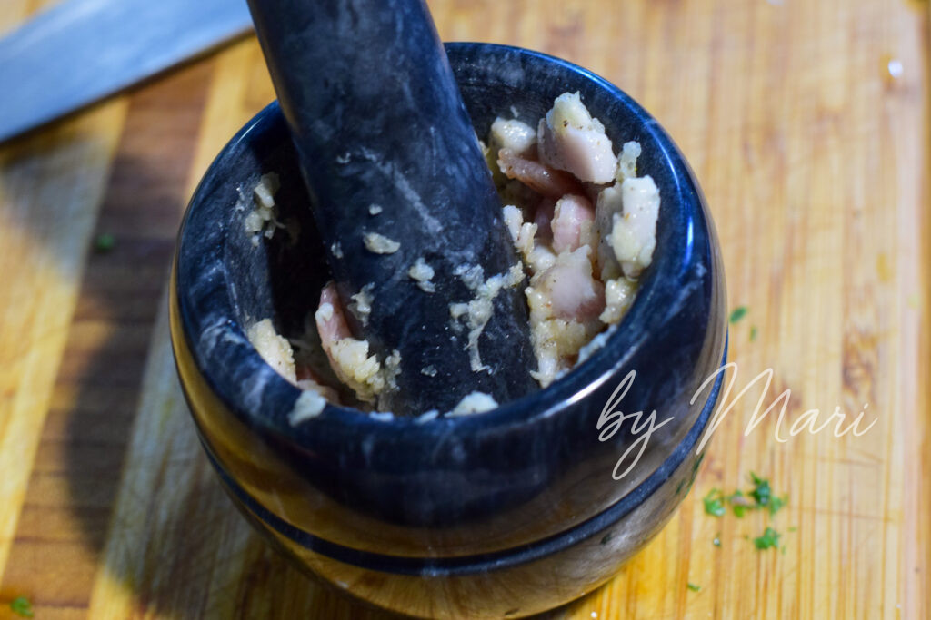 Намазка из сала