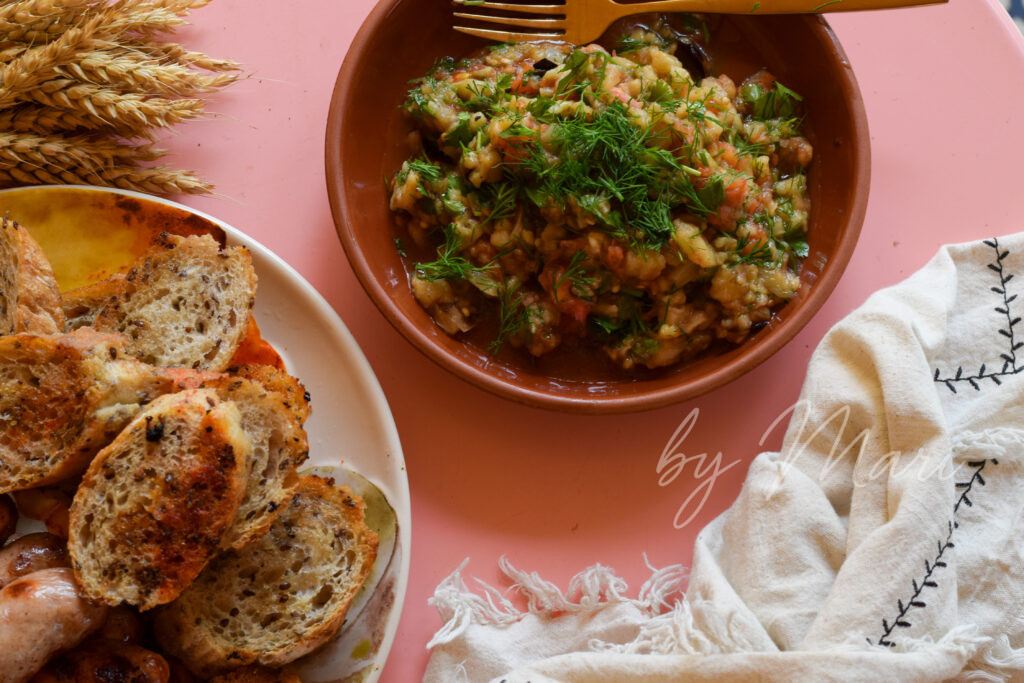 ужин баклажаны