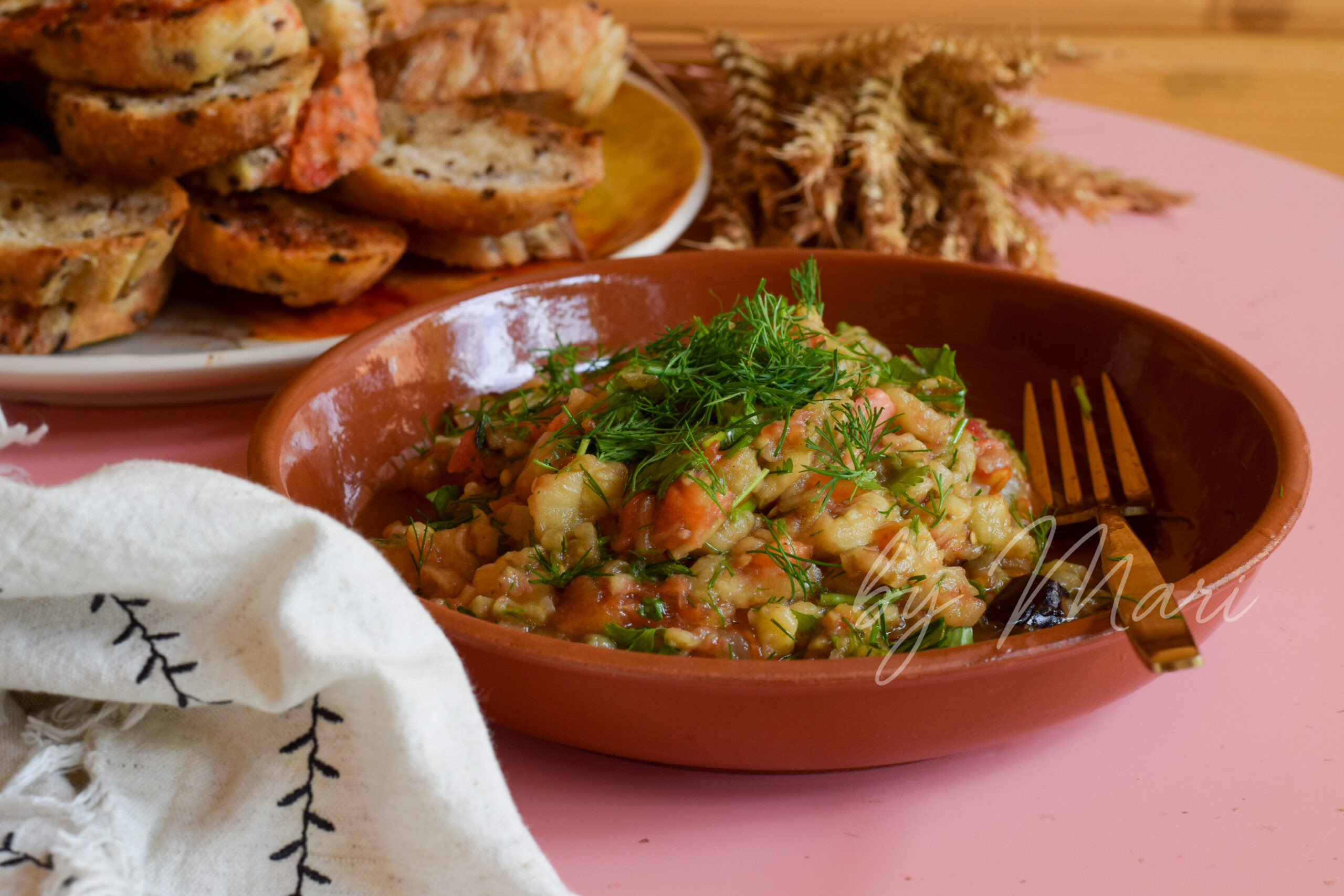 паста из баклажан