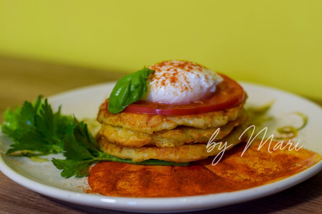 драники с яйцом