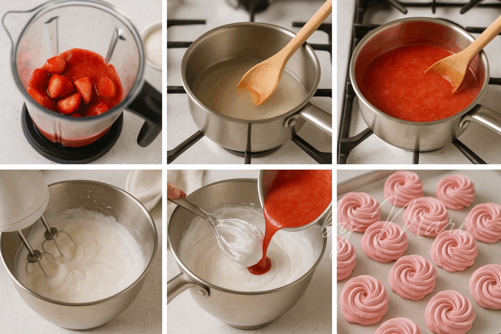 пошаговый рецепт зефир