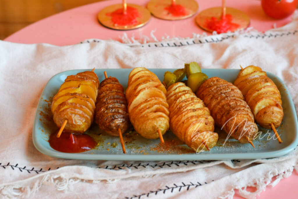 Хрустящая картошка спиралью