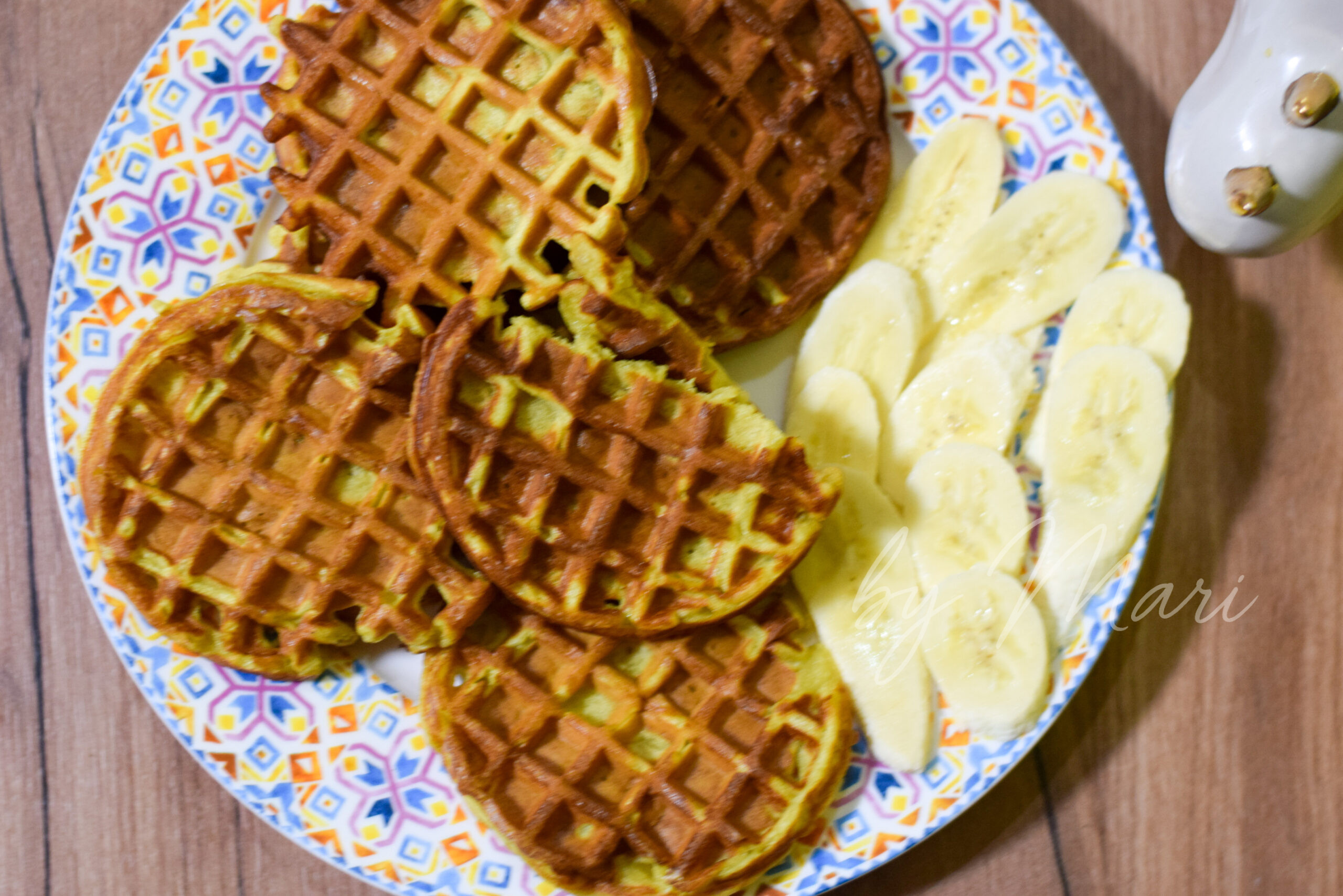 банановые вафли