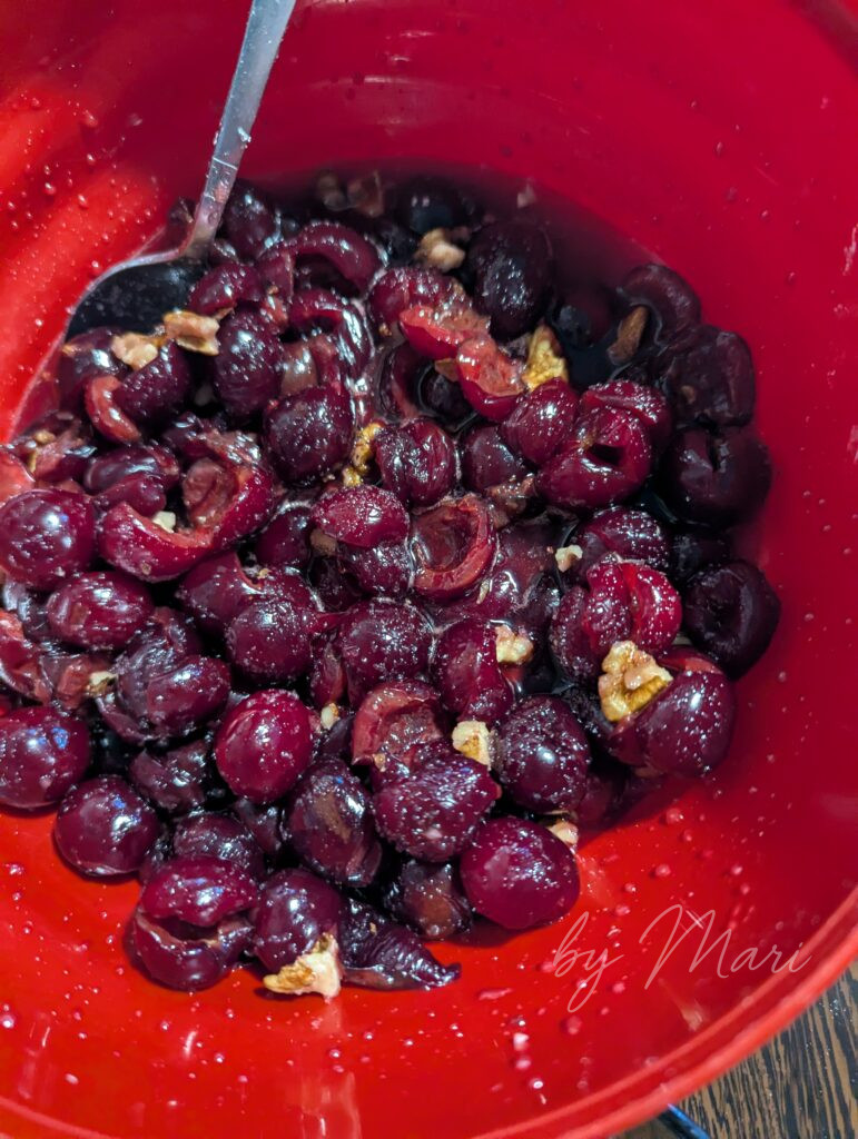 этапы приготовления штруделя