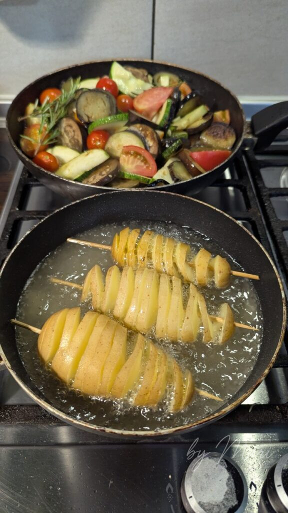 Хрустящая картошка спиралью пошаговый рецепт