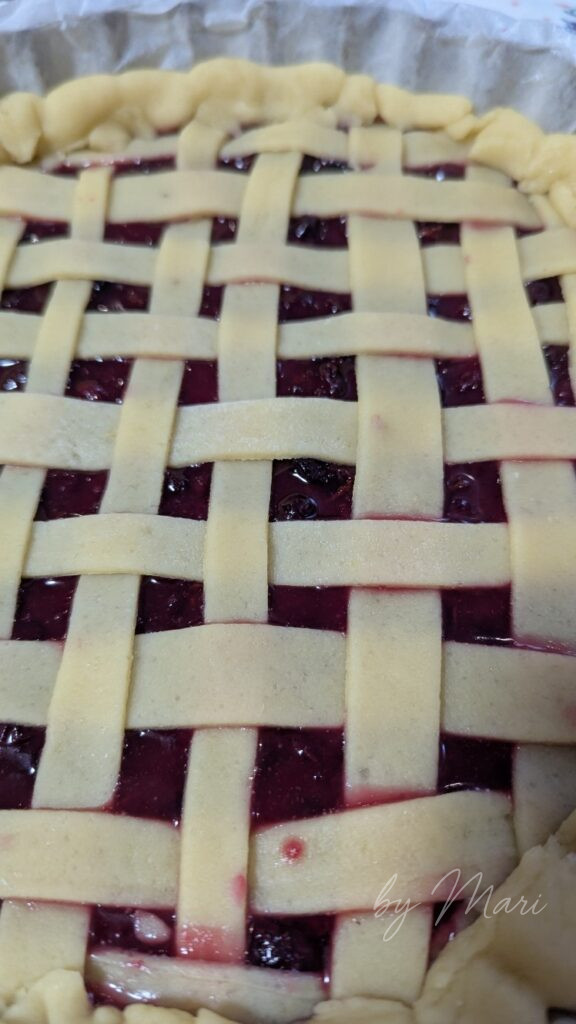 решетка у пирога