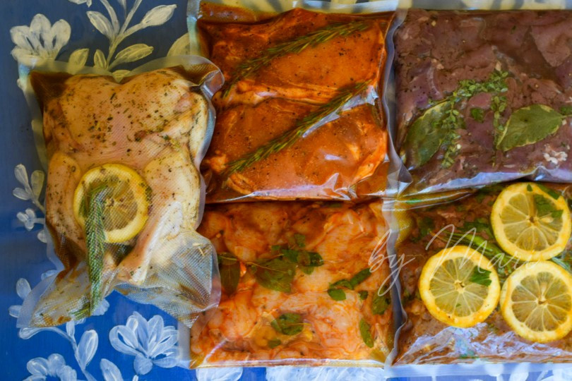 маринад для мяса на неделю: заморозка в пакете или вакууме