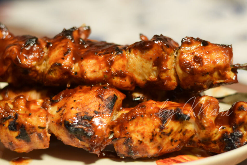 шашлык из куриного филе