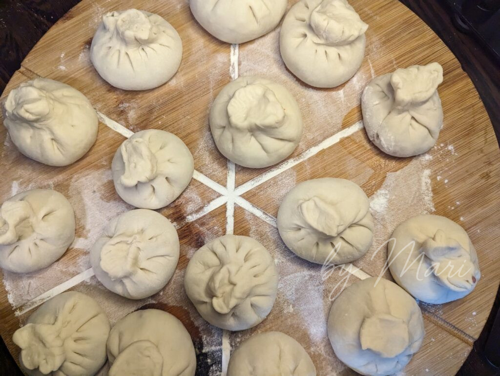 хинкали лепка