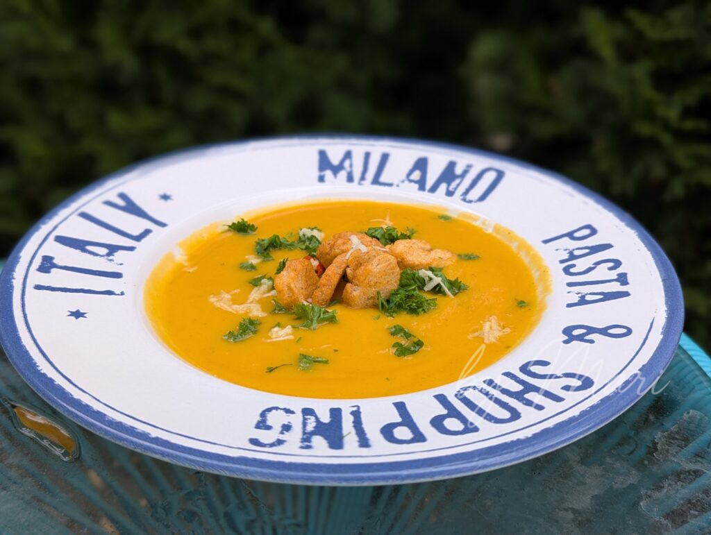 тыквенный суп готов