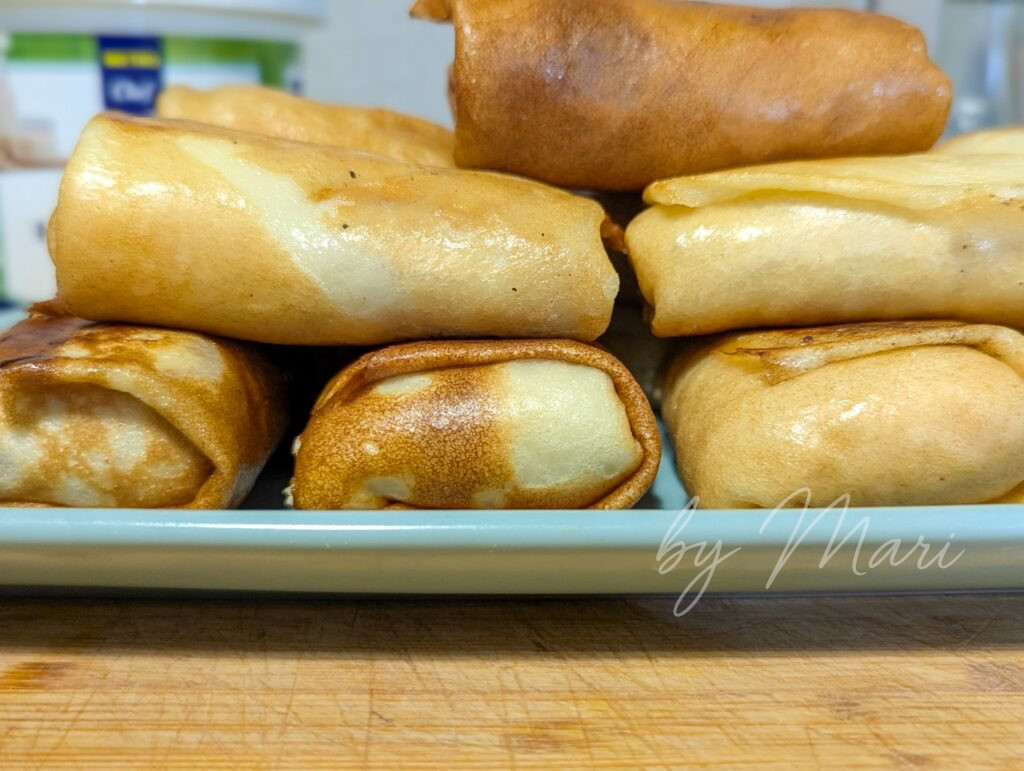 рецепт блины с мясом