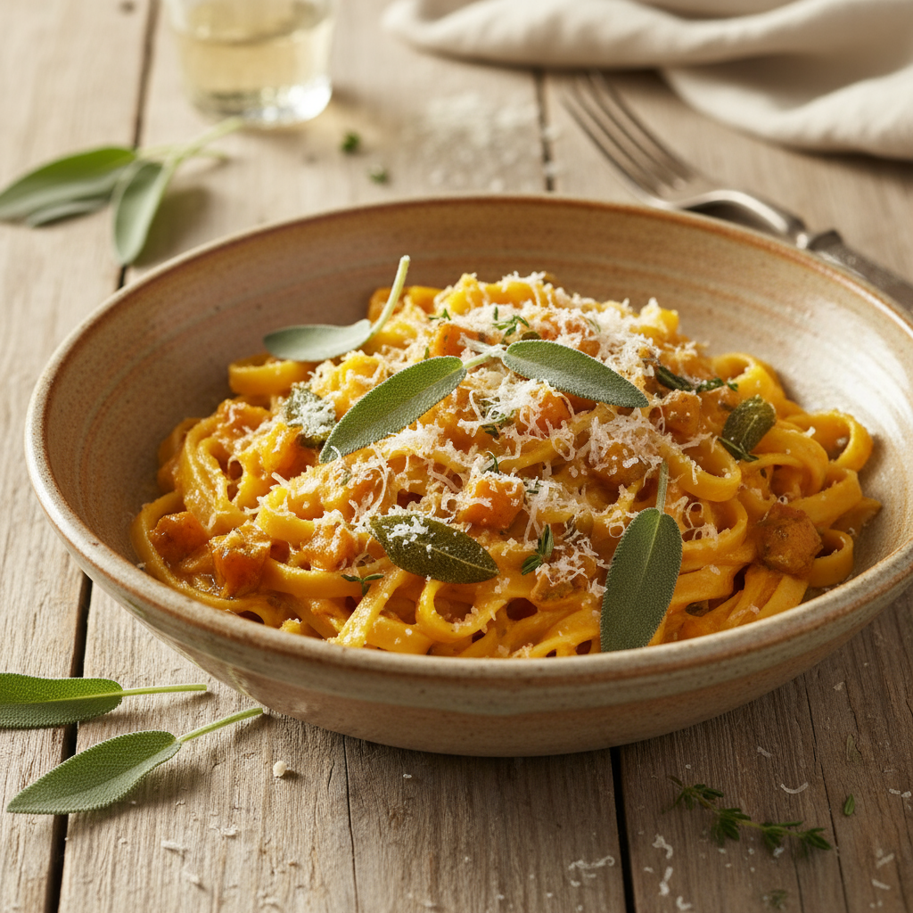 паста с тыквой