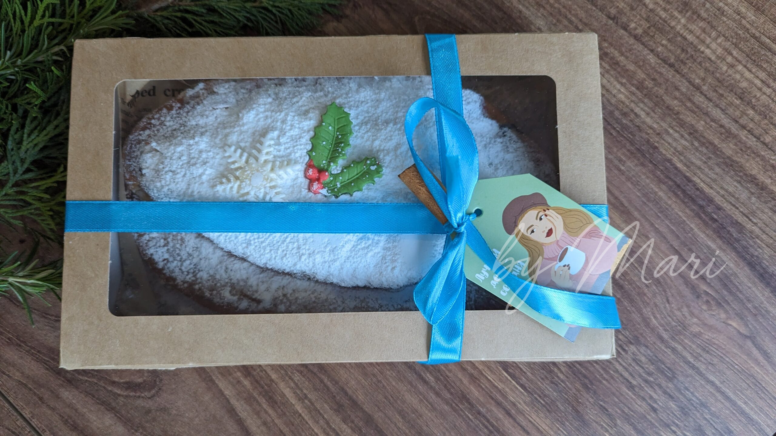 Штоллен с марципаномнский