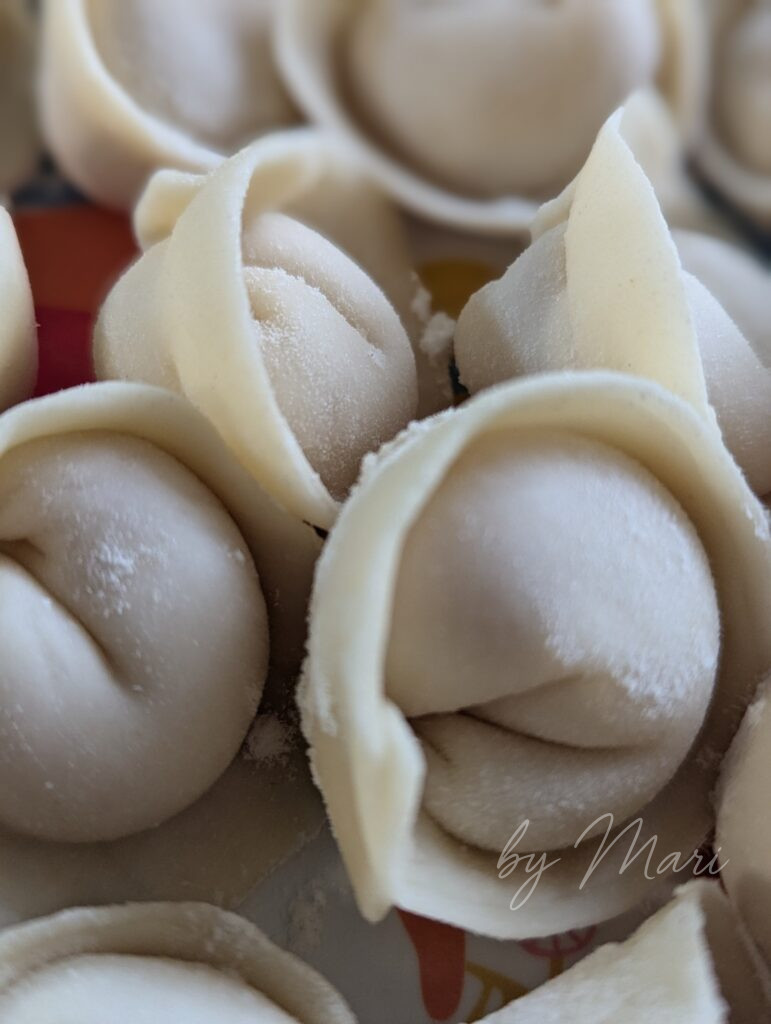 пельмени с курицей